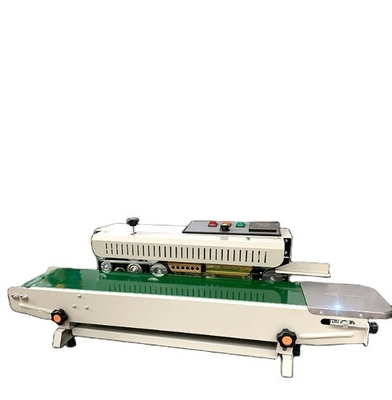 220V/50HZ FR-900 プラスチックバッグの連続帯密封機 0~300Cの温度範囲