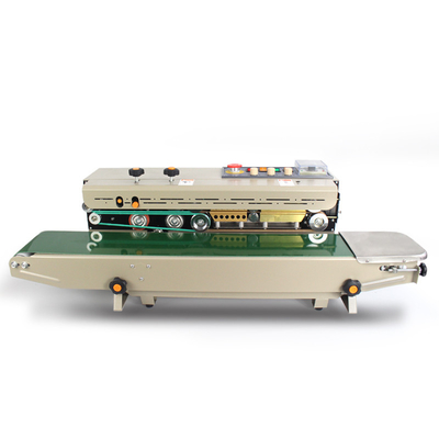 220V/110V アルミプラスチックバッグ 連続型固形インク日付印刷付き熱密封機