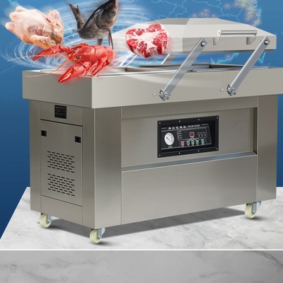 電気駆動のDZ-500/2SB 自動ダブルチャンバー食品真空包装機