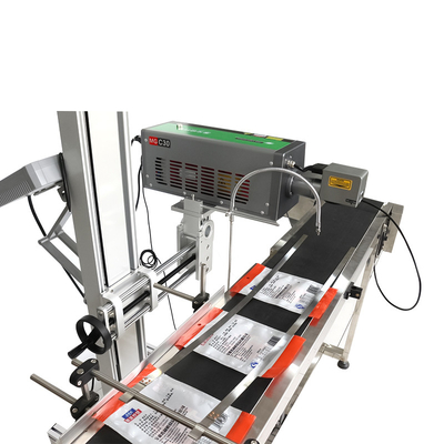 飲料産業用40Wレーザープリンター用単色CO2レーザーマーク機