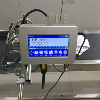 迅速乾燥インクと2〜12.7mm印刷寸法販売TIJマスクインクジェット印刷機