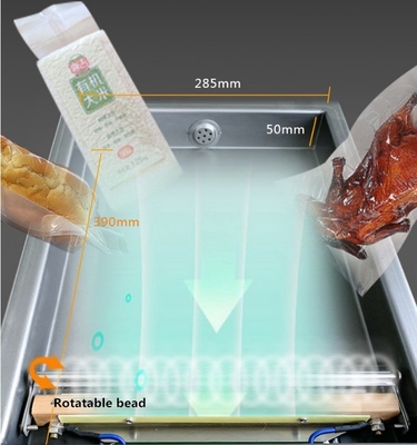 DZ260 新鮮な肉,魚,野菜食品のための真空密封機 370W モーターパワー 27 KG