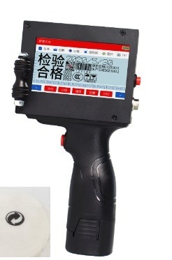 40m/min 印刷速度 パンチ番号と有効期限スタンプのためのハンドヘルドインクジェットプリンター