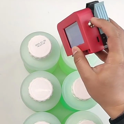 溶媒インク ミニ ハンドヘルド ポケットインクジェットプリンタ プラスチックバッグ 日付バーコード QRコード 3 KG