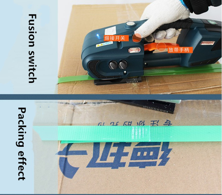 2-5s 溶接時間 半自動 電池駆動型 PP と PET の包装ツール