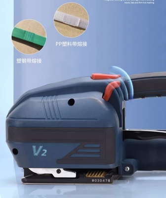 産業用用PETPPストラップのための半自動バッテリーストラッピングマシン