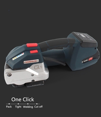 自動ポータブルストラッピングマシン PP PETベルト 溶接時間 2-5s バッテリー駆動