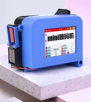 木材印刷用のポータブルミニインテリジェント産業用手持ちインクジェットプリンター 3.5kg