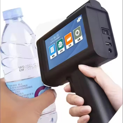 ミニ QR デート ロゴ ボトル ガラス プラスチック 木材 金属用 ハンドヘルド プリンター 銃 英語
