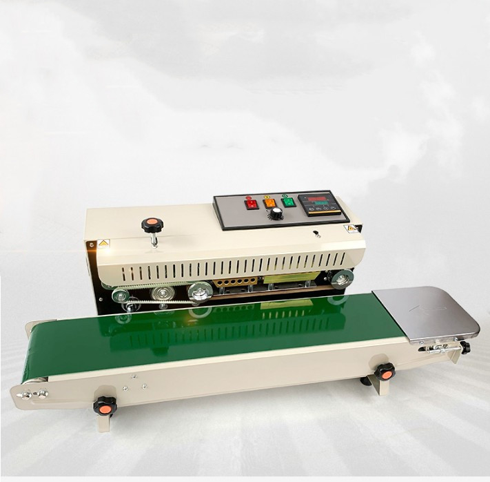 220V/50HZ FR-900 プラスチックバッグの連続帯密封機 0~300Cの温度範囲