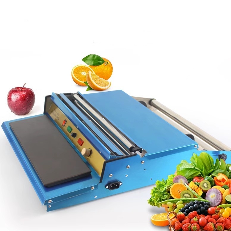 220V/50HZ ミニ プラスチック ストレッチ クリップ フィルム 食品 果物 の ハンド ラッピング 密封 機