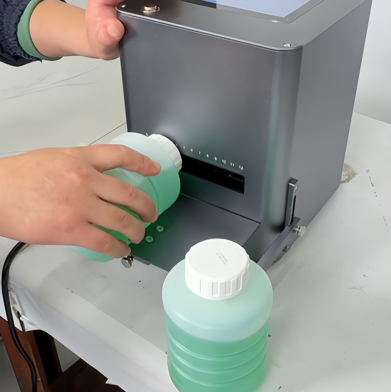 デスクトップ用 熱インクジェットプリンター 手用 有効期限コード 操作が簡単 コンパクト